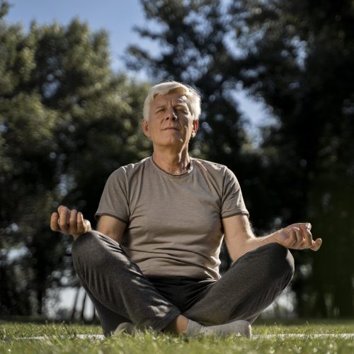 front-view-older-man-lotus-position-outdoors-yoga front-view-older-man-lotus-position-outdoors-yoga